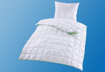 fan Microfaserbettdecke "Greenfirst" 4-Jahreszeiten Füllung Polyesterfaser günstig online kaufen