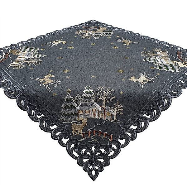 Stoffschmiede Tischdecke / Weihnachten / Bestickt günstig online kaufen