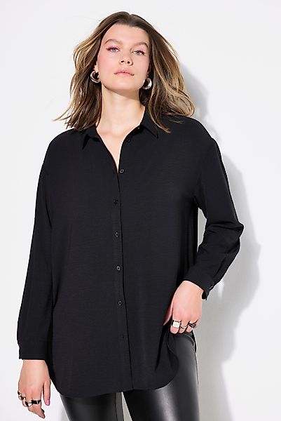 Studio Untold Hemdbluse Hemdbluse oversized Krepp günstig online kaufen