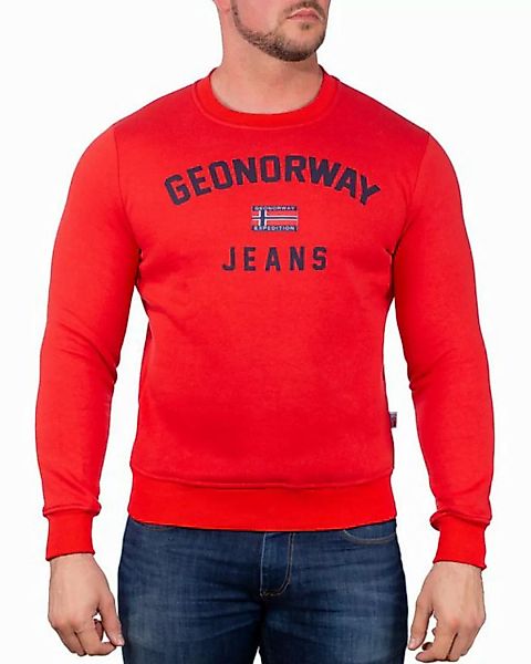 Geo Norway Rundhalspullover Herren Sweatshirt bagassier Elegantes Design mi günstig online kaufen