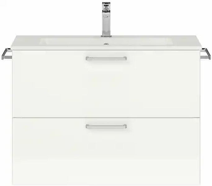 nobilia® Waschtisch-Set »Tolvina«, (1 St., vormontiert, mit Soft-Close), Ho günstig online kaufen