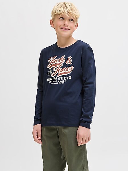Jack & Jones Junior Langarmshirt JJELOGO günstig online kaufen