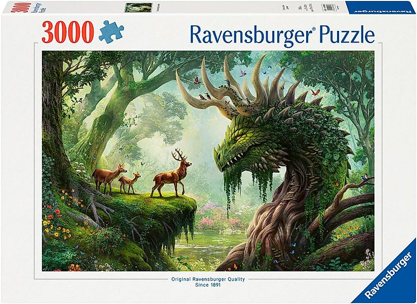Ravensburger Puzzle Der Walddrache erwacht, 3000 günstig online kaufen