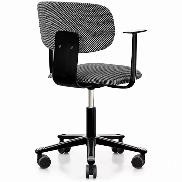 HAG Tion 2160 Bürostuhl schwarz - Sitz u. Rücken gepolstert - Stoff Sisu 16 günstig online kaufen