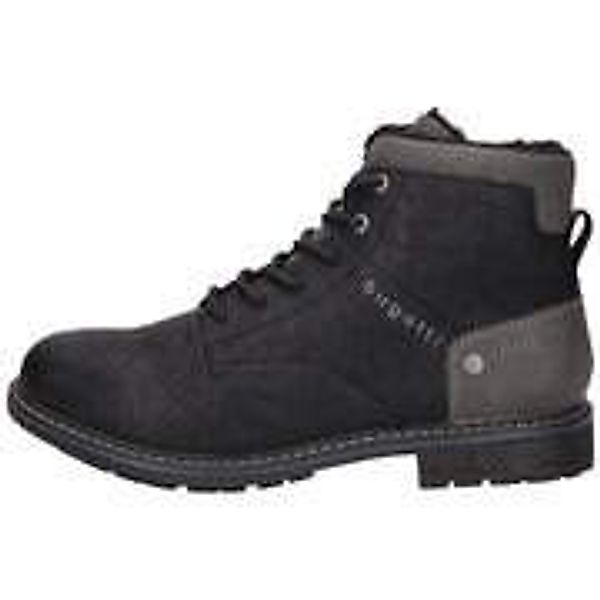 Bugatti Schnür Boots Herren schwarz günstig online kaufen