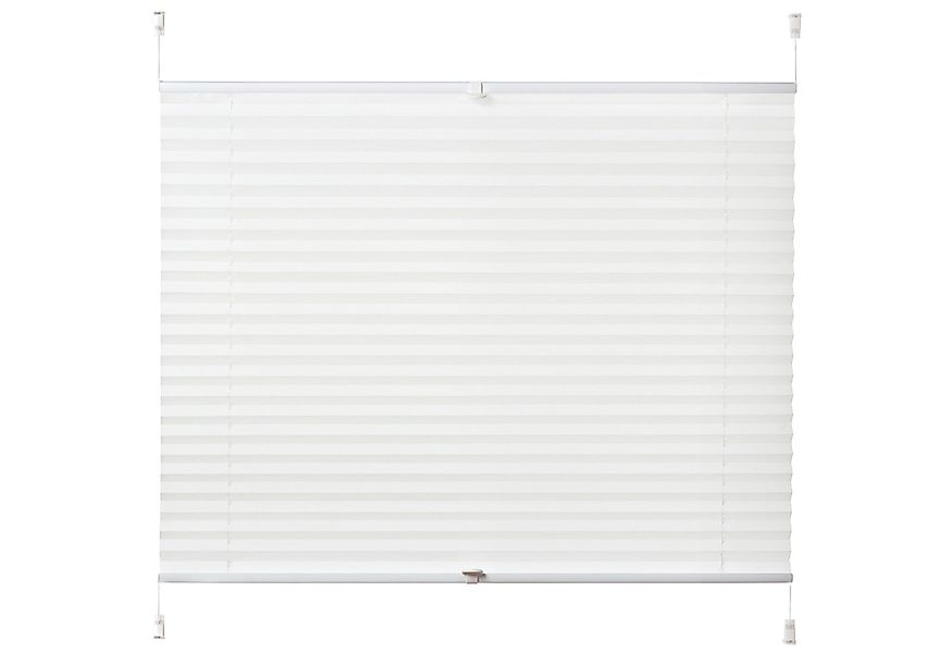 K-HOME Plissee "Siena" verdunkelnd energiesparend ohne Bohren günstig online kaufen