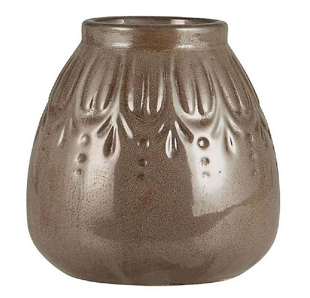 Ib Laursen Dekovase Ib Laursen Vase Lea konisch Braun (12,3cm) günstig online kaufen
