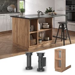 Vicco Unterschrank Fame-Line, Goldkraft Eiche/Goldkraft Eiche, günstig online kaufen