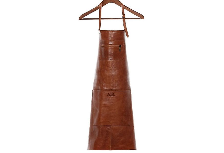 SID & VAIN Grillschürze echt Leder specials groß hell-crunchy-tan, Kochschü günstig online kaufen