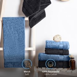 Komfortec Handtuch Set 100% Baumwolle, 2er günstig online kaufen