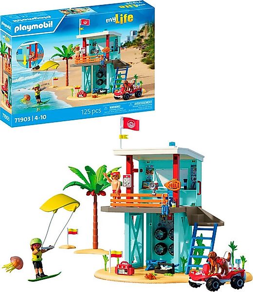 Playmobil® Rettungsturm mit Beach buggy (71903), My Life Konstruktions-Spie günstig online kaufen