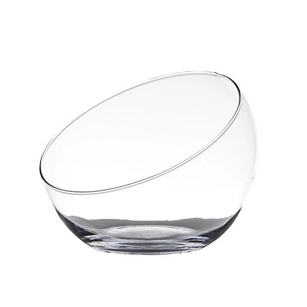 Hakbijl Glass Dekovase INNIS schräger Rand günstig online kaufen