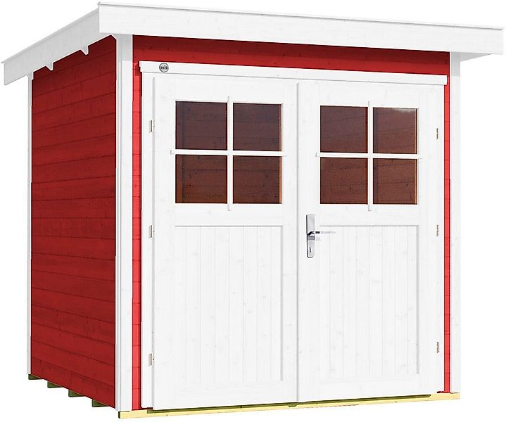 weka Gartenhaus "227 Gr.1, schwedenrot, 21 mm" günstig online kaufen