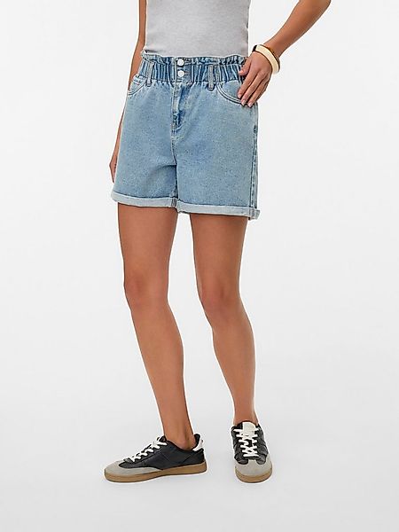 Vero Moda Jeansshorts VMLYRA HR PAPERBAG SHORTS MIX Baumwollmischung, loose günstig online kaufen