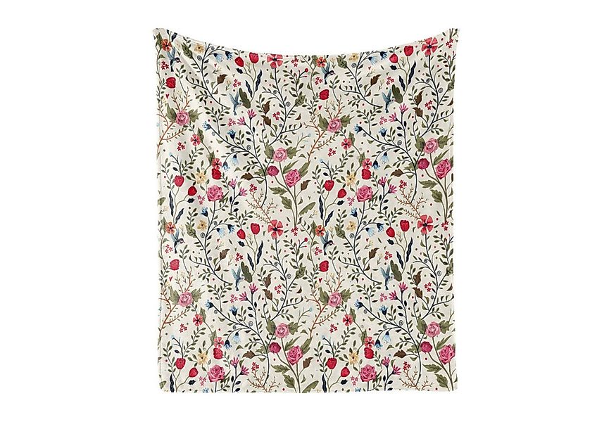 Wohndecke Gemütlicher Plüsch für den Innen- und Außenbereich, Abakuhaus, Bl günstig online kaufen