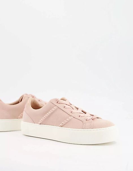 UGG – Dinale – Sneaker aus Wildleder in Quartz-Rosa günstig online kaufen