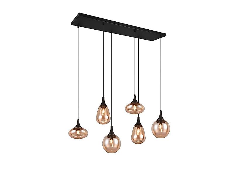 TRIO Leuchten LED Pendelleuchte, Dimmfunktion, LED wechselbar, warmweiß, 6x günstig online kaufen