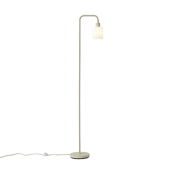 Qazqa Stehlampe Wisp, ohne Leuchtmittel, E27, Beige, Skandinavisch, Stahl, günstig online kaufen