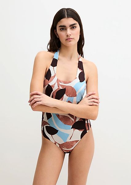 Marc OPolo Badeanzug "Breezy Leaf AOP" günstig online kaufen