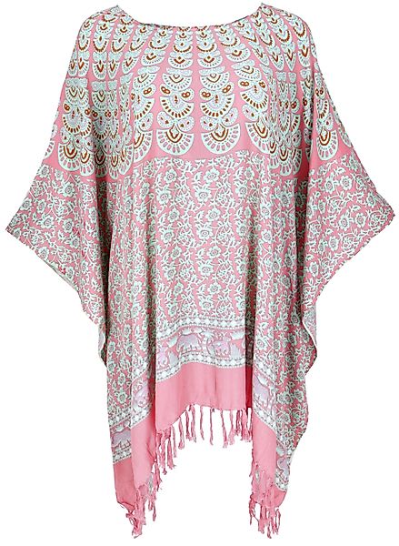 Guru-Shop Longbluse Kaftan, Ibiza-StyleTunika, Boho Bluse, günstig online kaufen