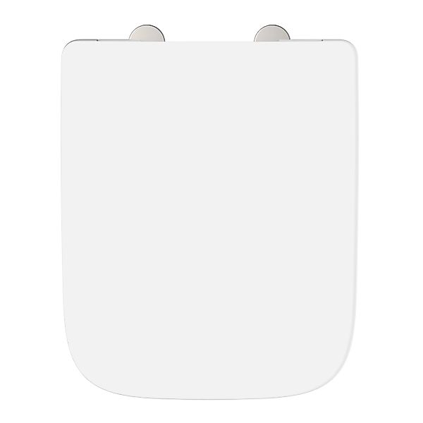 Schütte WC-Sitz E-Form Pro 4 Duroplast mit Absenkautomatik Weiß günstig online kaufen