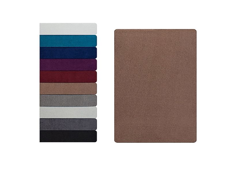 Hometex Premium Textiles Spannbettlaken aus Frottier Stoff bis 23 cm Steghö günstig online kaufen