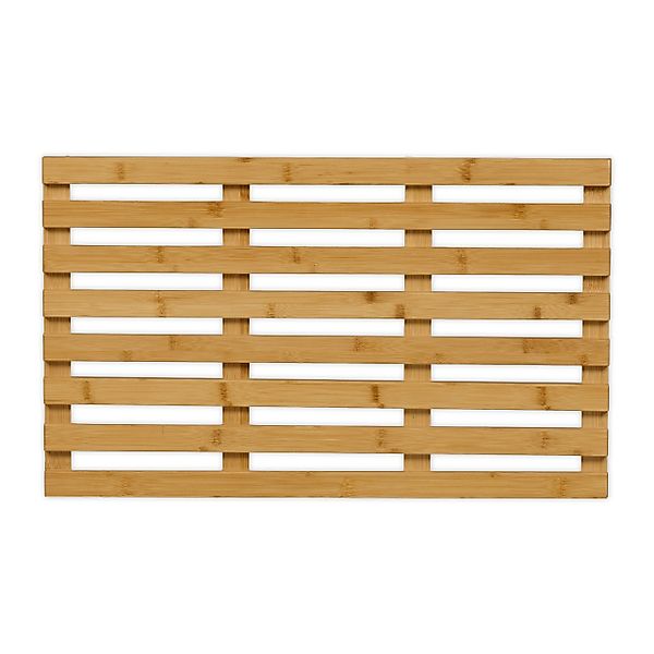 relaxdays Badematte Bambus Badematte, Höhe 35 günstig online kaufen