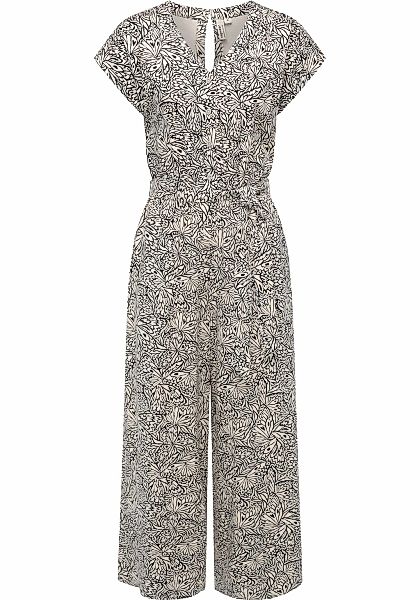 Ragwear Jumpsuit "Glina Print", Langer Damen Overall mit Bindegürtel an der günstig online kaufen