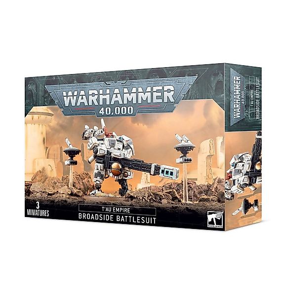 Games Workshop Spielfigur Warhammer: 40k T'AU Empire: Broadside Battlesuits günstig online kaufen