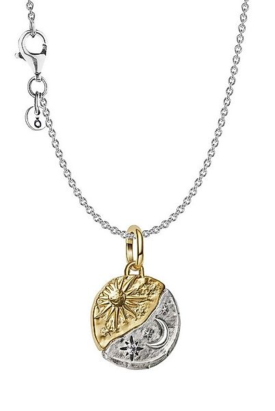Pandora Kette mit Anhänger Damen-Kette Silber Geschenkset Zweifarbig Sonne günstig online kaufen