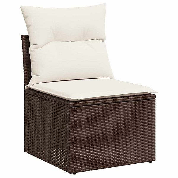 vidaXL Gartenlounge-Set 4-tlg. Garten-Sofagarnitur mit Kissen günstig online kaufen