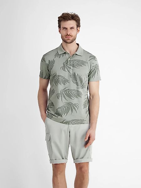 LERROS Poloshirt "LERROS Jacquard Poloshirt für Herren" günstig online kaufen