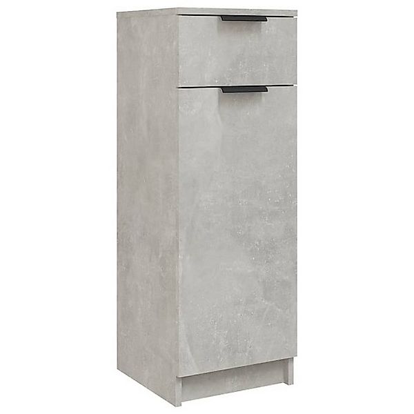 vidaXL Mehrzweckschrank Badezimmerschrank Schrank Nischenschrank Betongrau günstig online kaufen