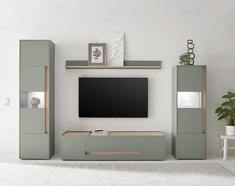 Home affaire Wohnwand "City/Giron, moderne Anbauwand, Komplettset in vielen günstig online kaufen