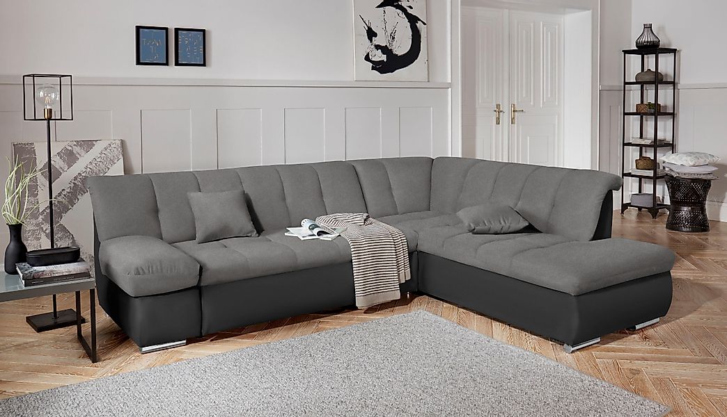 DOMO collection Ecksofa »Mona L-Form bequem und komfortabel, Breite 271cm, günstig online kaufen