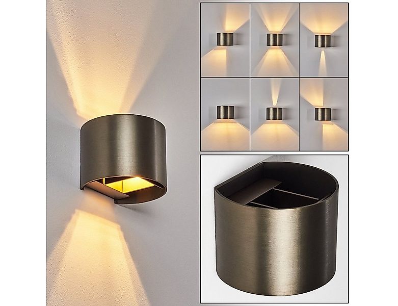 hofstein Wandleuchte Lichteffekt Wand Leuchten modern Flur Strahler Wohn Sc günstig online kaufen
