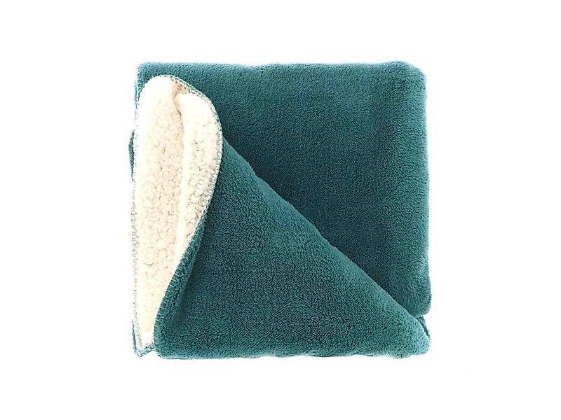 Wohndecke Kuscheldecke 130x180cm » Couchdecke Teddy-Stoff, günstig online kaufen