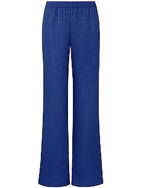 Hose aus 100% Leinen Peter Hahn blau günstig online kaufen