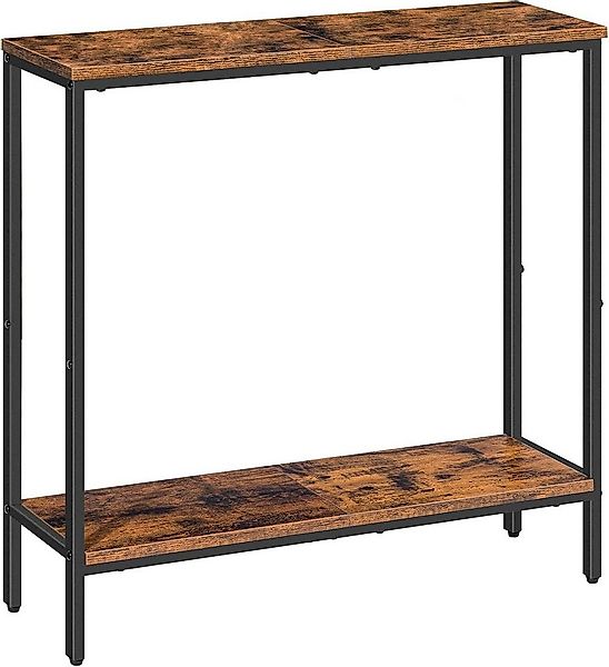 Hoobro Konsolentisch Beistelltisch Ablage 75 x 22 x 75 cm Flurtisch Ausstel günstig online kaufen