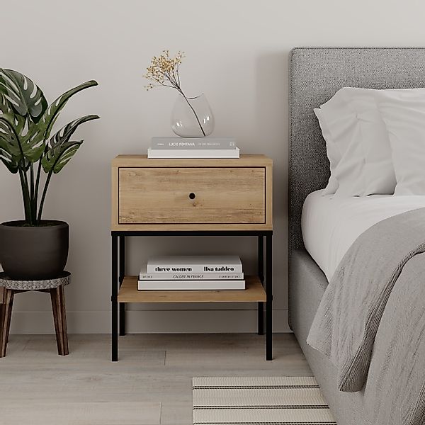 Decortie Nachttisch LISA (1 Nachttisch), Modern günstig online kaufen