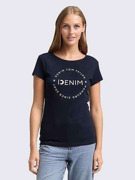 TOM TAILOR Denim T-Shirt T-Shirt (im Doppelpack) Print T-Shirt im 2er-Pack günstig online kaufen