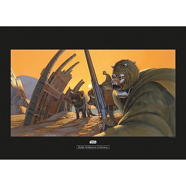 Komar Bild "Star Wars Classic RMQ Tusken" Star Wars 1 Stk. tlg. Wandbild zu günstig online kaufen