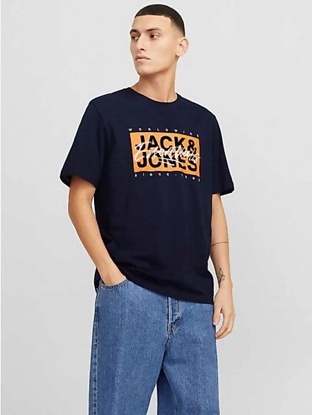 Jack & Jones Print-Shirt JJCOLTON TEE SS CREW NECK günstig online kaufen