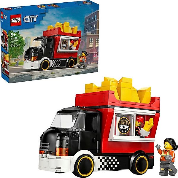 LEGO® Pommes-Truck (60488), LEGO City Konstruktionsspielsteine, (216 St), M günstig online kaufen