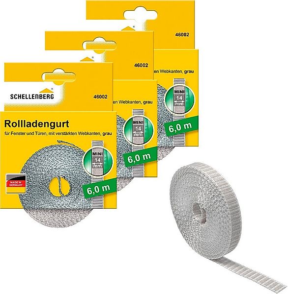 SCHELLENBERG Mini 14 mm, 6 m, zur Bedienung eines Rollladens mit Gurtwickle günstig online kaufen