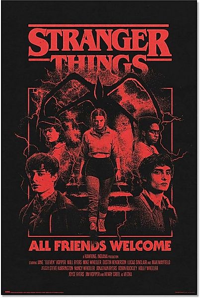 Poster Stranger Things - Staffel 5 - Welcome - Poster 61x91,5 cm günstig online kaufen