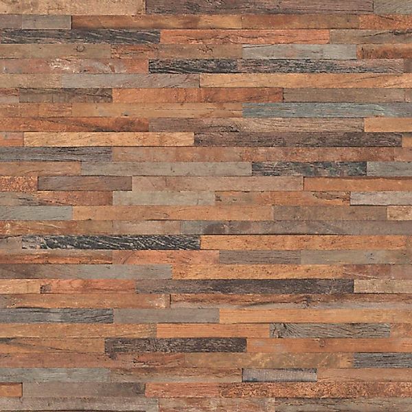 Rasch Vinyltapete »Factory III« Holz   gemustert geprägt günstig online kaufen