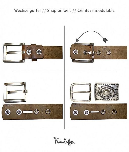 FRONHOFER Koppelgürtel 17952 (1-St) Trachtengürtel mit Trachtengürtelschnal günstig online kaufen