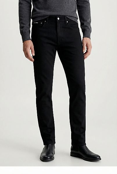 Calvin Klein Jeans Skinny-fit-Jeans "SKINNY" mit Leder-Badge günstig online kaufen
