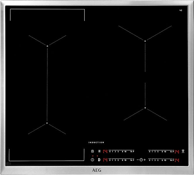 AEG Induktions-Kochfeld "IKE64441XB" mit Hob²Hood Dunstabzugsteuerung, mit günstig online kaufen
